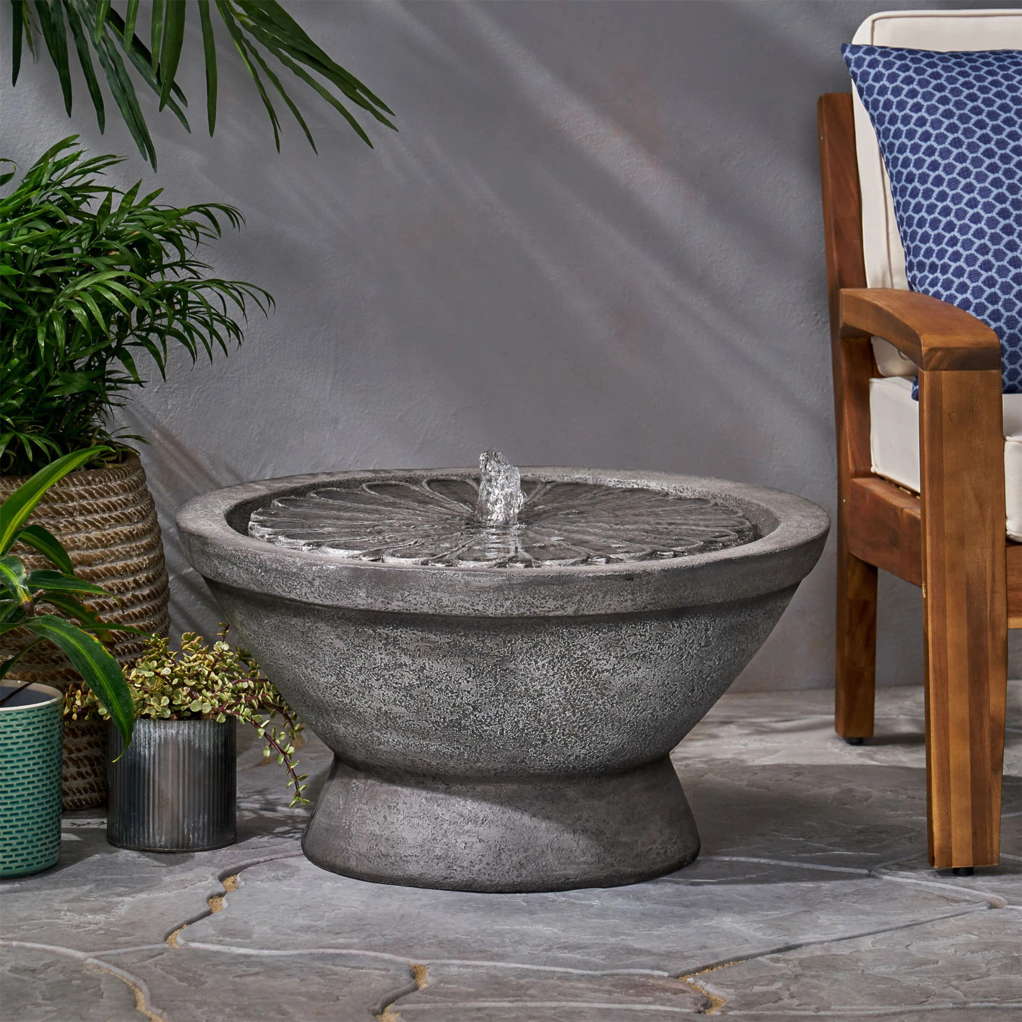 Zoar Weather Resistant Floor Fountain | Wayfair North America
