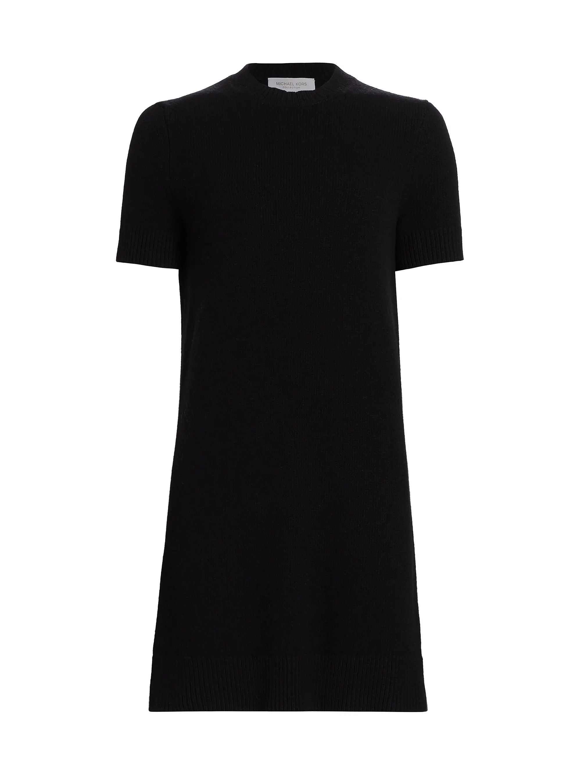 Felted Wool Crewneck T-Shirt Dress | Saks Fifth Avenue