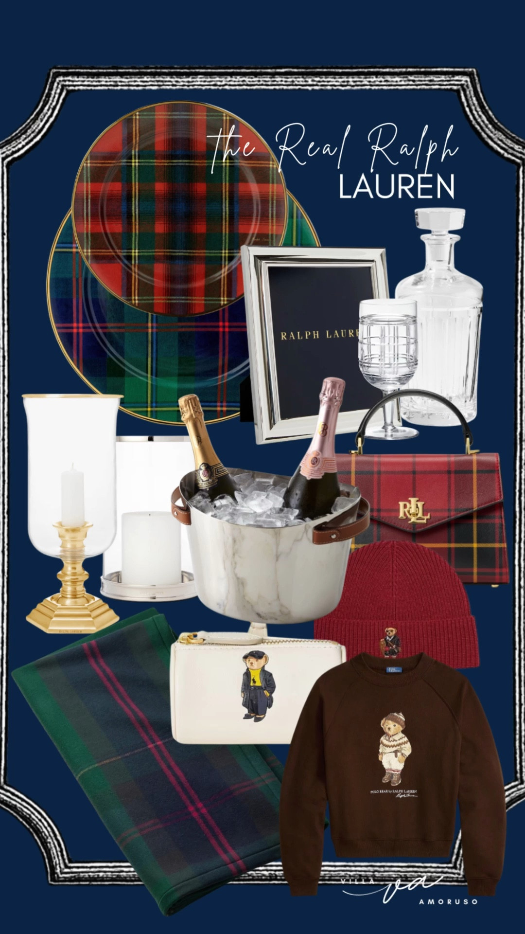 👑 The Real Ralph Lauren Holiday Aesthetic.
If your Christmas doesn't include Tartan Plaid plates, crystal decanters, and a nod to the iconic Polo Bear, you're doing it wrong!

This is the definition of classic, heritage holiday style.  Just one piece from the collection takes your decor to the next level.

#RalphLauren #PoloBear #TartanPlaid #OldMoneyAesthetic #ChristmasHome

#LTKSeasonal #LTKHoliday #LTKHome
