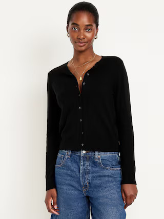 SoSoft Cropped Cardigan Sweater | Old Navy (US)
