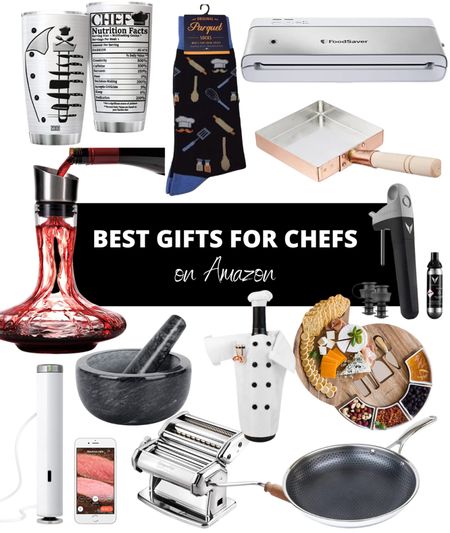 Best gifts for chefs. Best gifts for cooks. Chef gifts. Christmas gifts for chefs. Gifts for people who love to cook! Chef gift guide  

#LTKSeasonal #LTKGiftGuide #LTKHoliday
