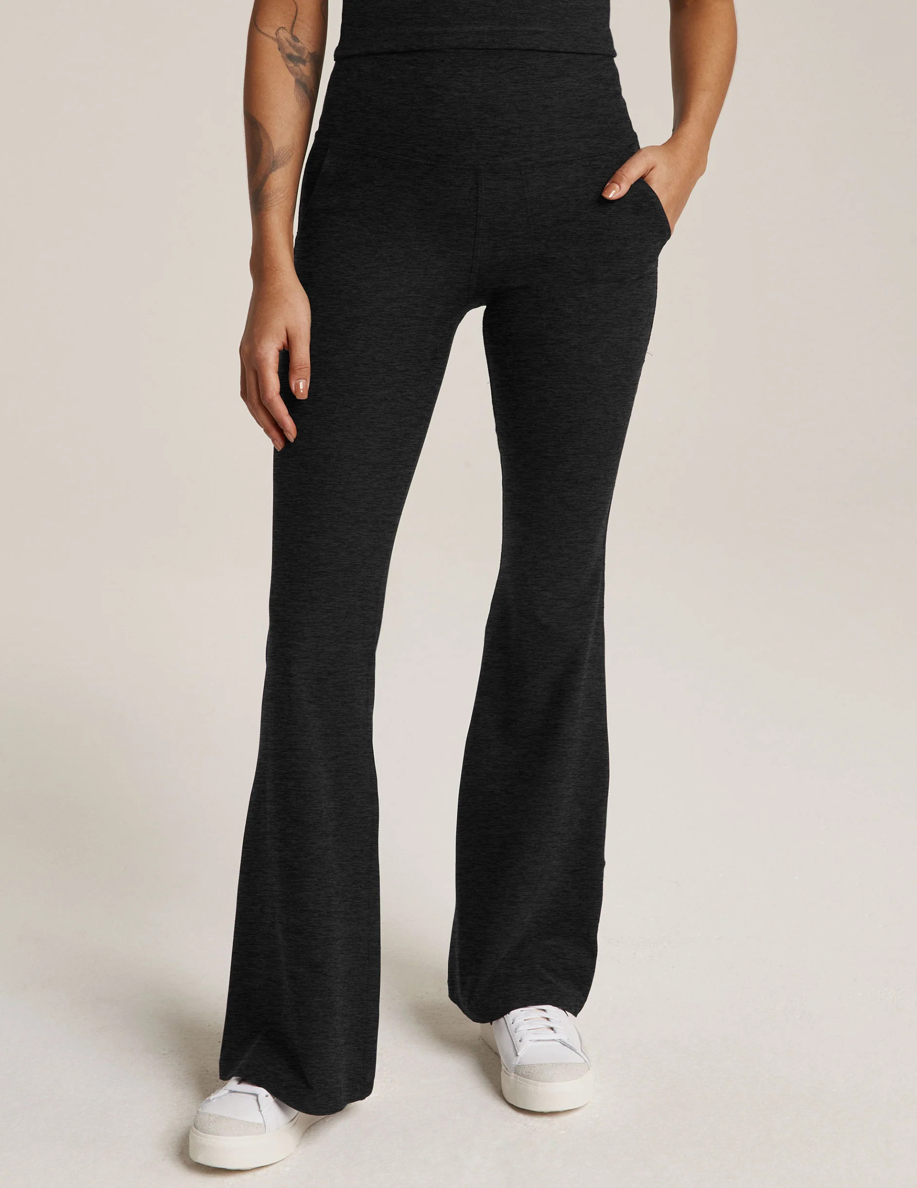 Spacedye All Day Flare High Waisted Pant | Beyond Yoga | Beyond Yoga