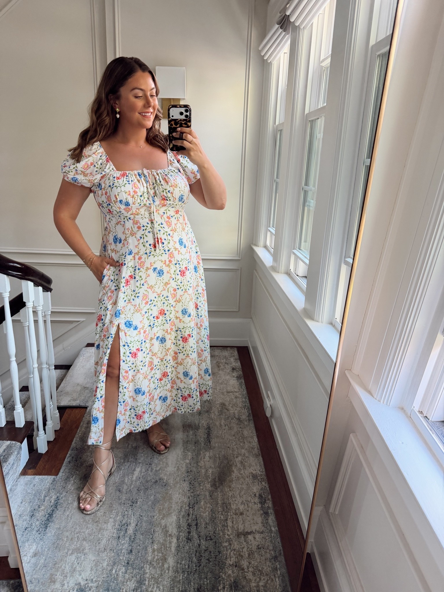 Wearing size 16 in dress - baby shower dress - wedding shower dress - graduation party dress

#LTKootd #LTKSeasonal #LTKMidsize