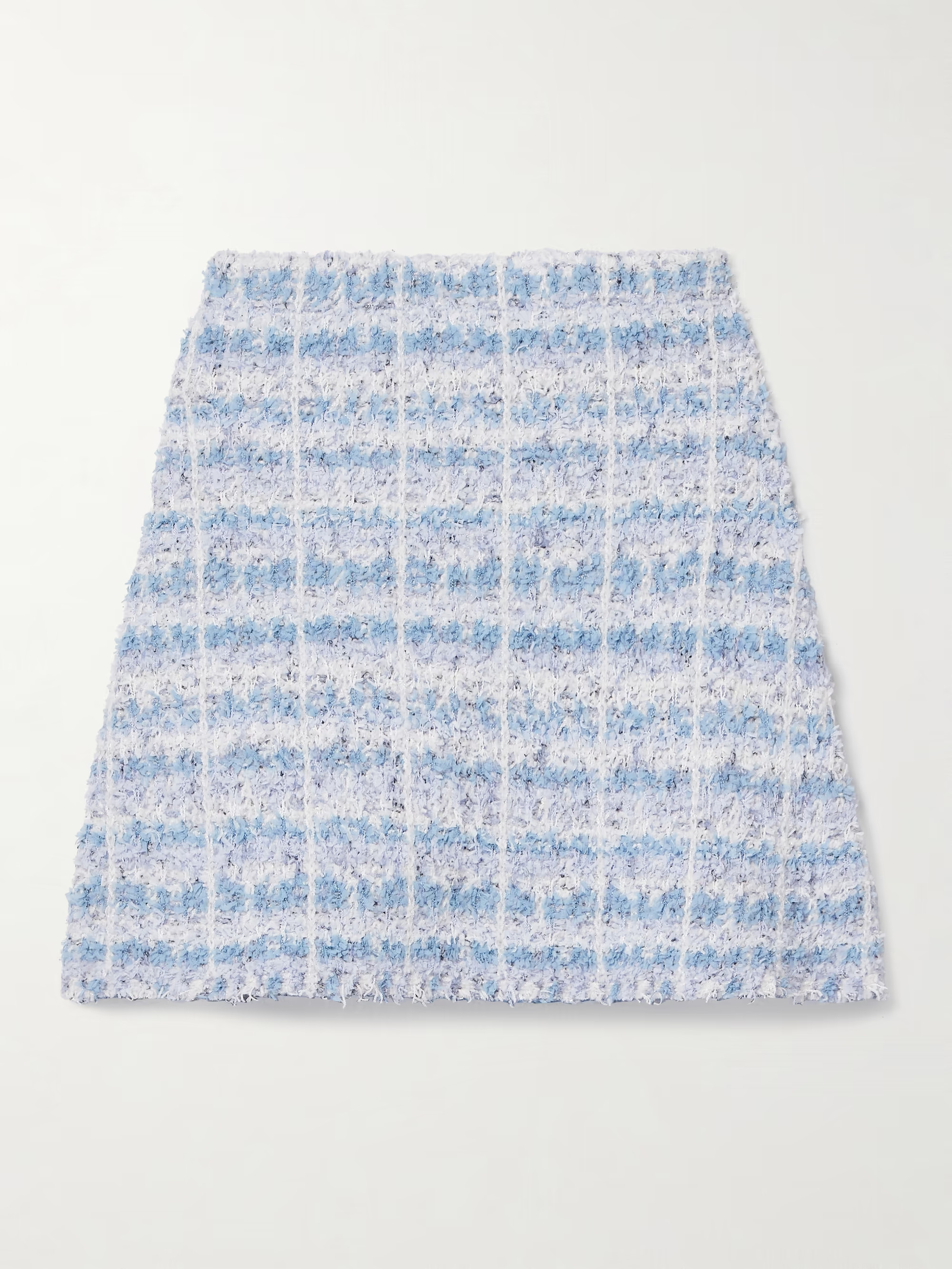 Eunicette checked metallic tweed mini skirt | NET-A-PORTER (US)