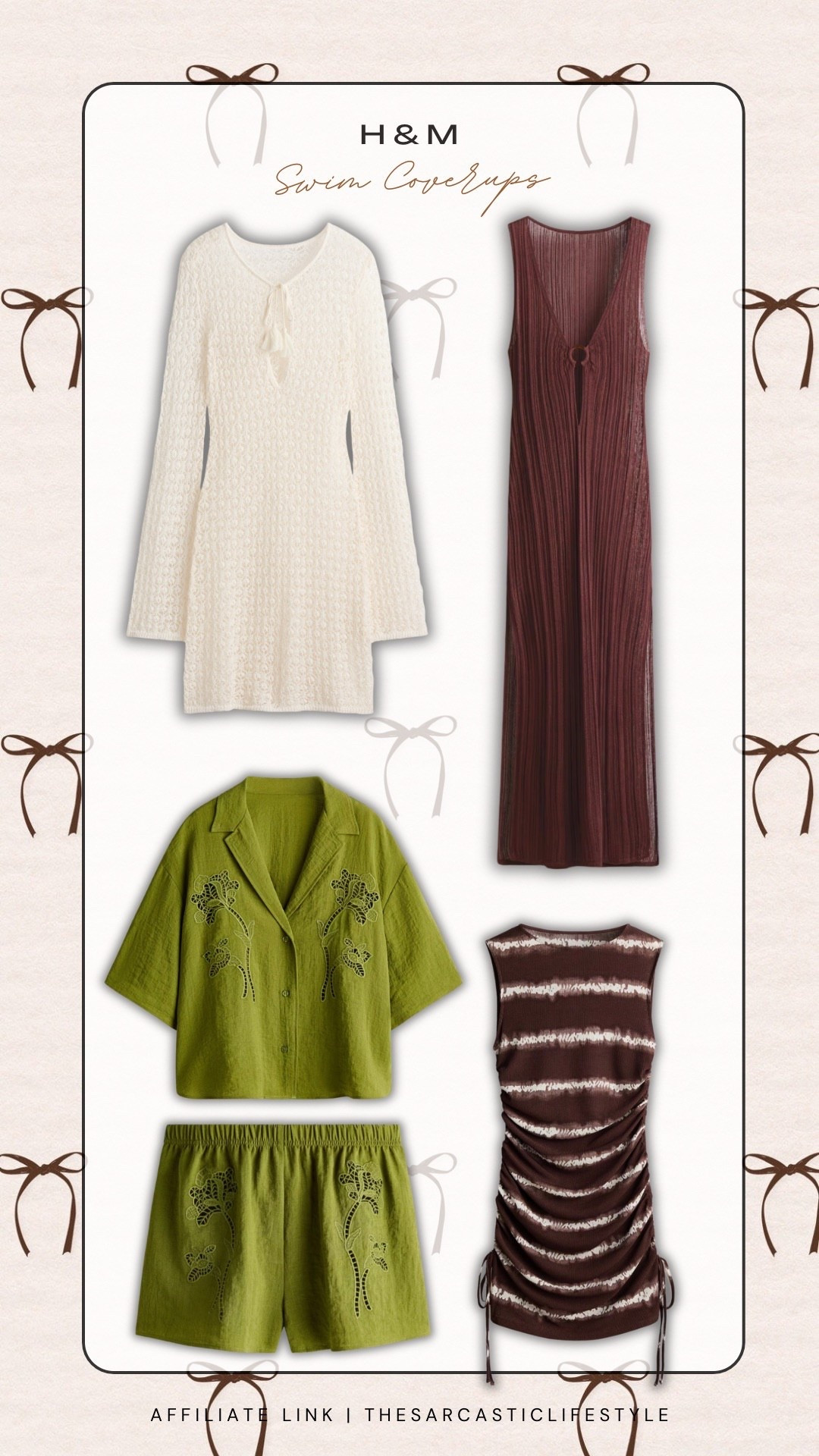Coverups that are Effortless, lightweight, and made for sunny days ☀️

#hm #hmstyle #hmcoverup #beachcoverup #swimstyle #beachoutfit #vacationstyle #resortwear #poolsidevibes #springbreakstyle #summerstyle #affordablefashion #budgetfriendlystyle #ootd #styleinspo #outfitideas #momstyle #vacationoutfits #coastalstyle #trendingstyle

#LTKTravel #LTKSeasonal #LTKSwim