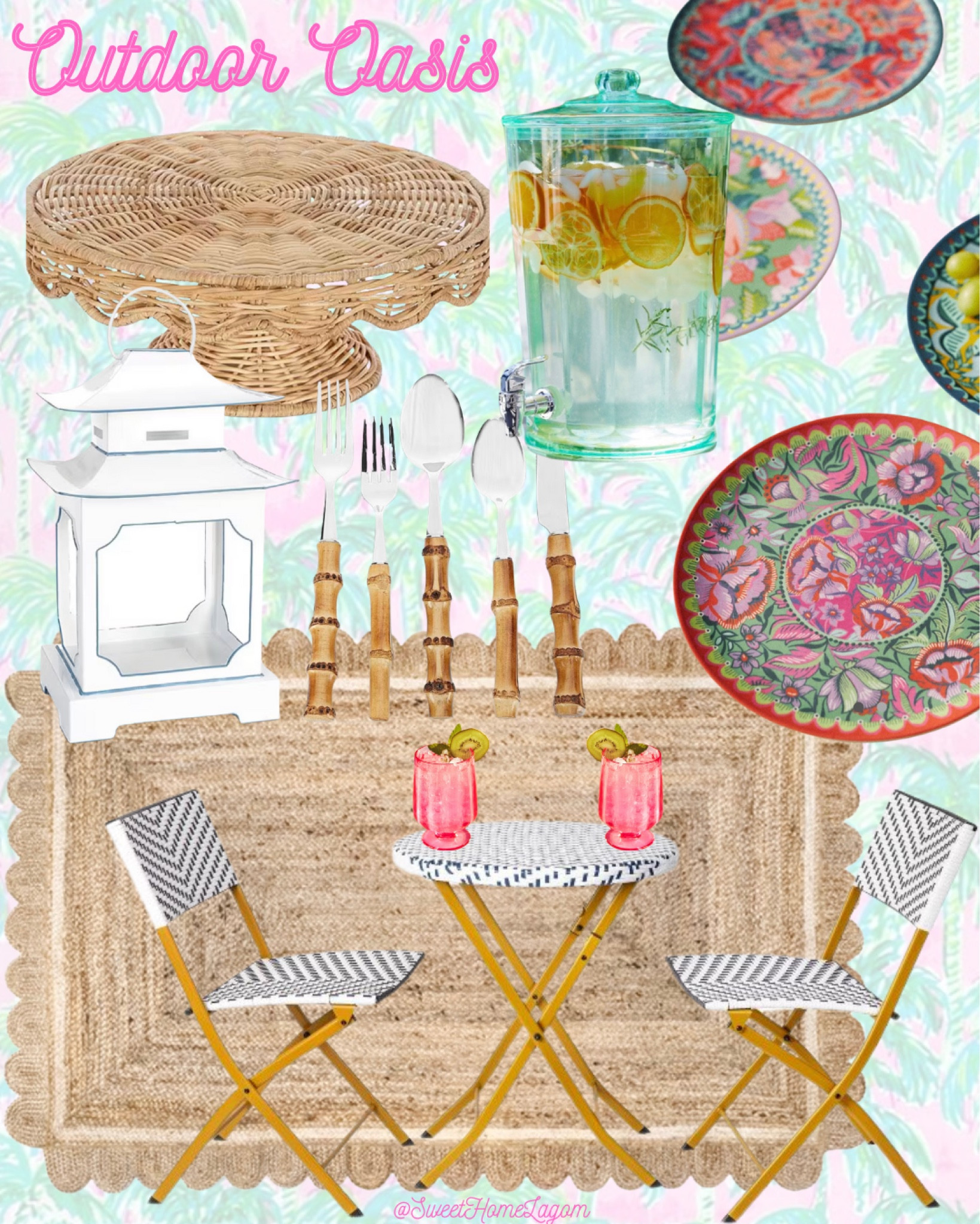 All the essentials you need for an outdoor garden lunch with your best friends or neighbors!

decor inspiration | grandmillennial | southern living | chinoiserie | home decor | coastal | traditional | classic | granny chic | blue and white | pink bows | ruffle | preppy style | winter outfit | sneakers | living room | bedroom | jeans | bedding | lilly pulitzer | girly | loveshackfancy | caitlin wilson | tablescape | florals | spring outfit | white jeans | country concert outfit | bedding | wedding guest dress | travel outfit | white dress | home

#LTKfindsunder100 #LTKhome #LTKfindsunder50