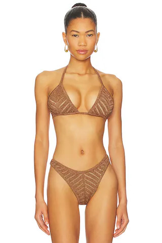 Lucinda Triangle Bikini Top
                    
                    DEVON WINDSOR | Revolve Clothing (Global)