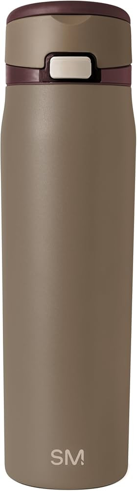 Simple Modern Water Bottle with Straw & Handle | 24oz | Brown | Amazon (US)