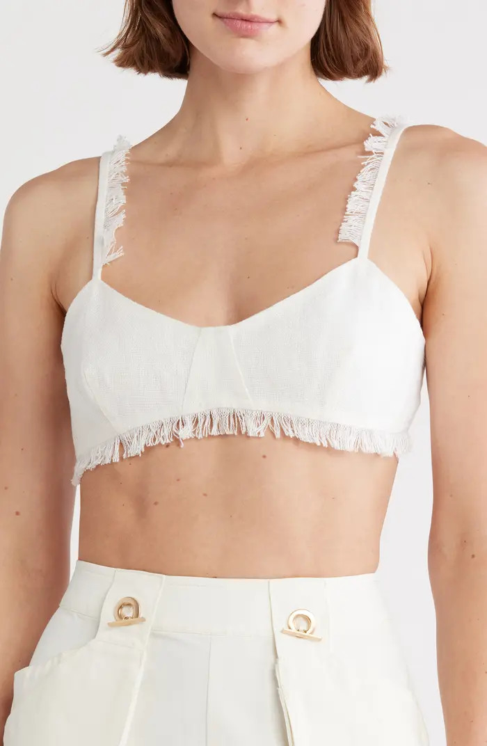 Cult Gaia Eza Fringe Bralette Crop Top | Nordstromrack | Nordstrom Rack