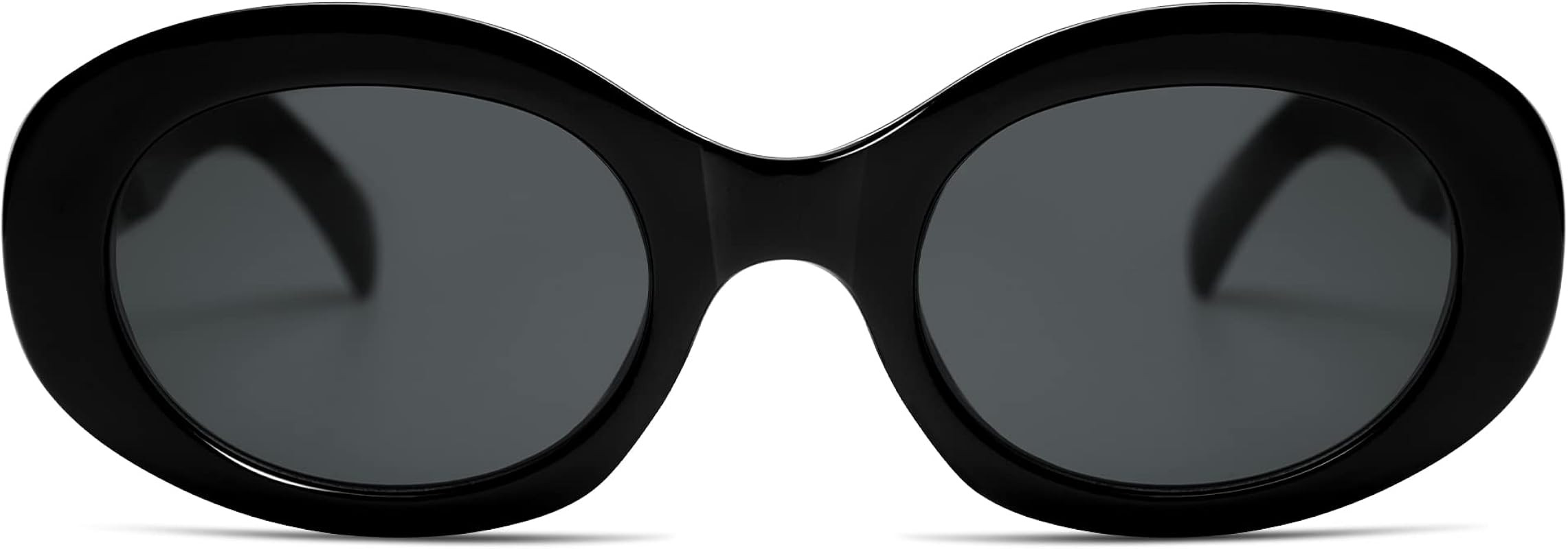 Allarallvr Oval Trendy Retro Sunglasses For Women Men Fashion Sun Glasses AR82158 | Amazon (US)