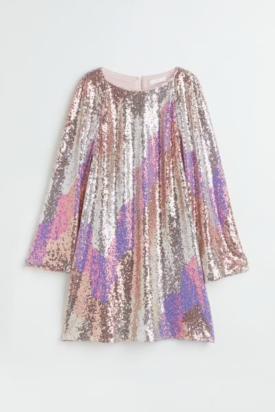 A-line Sequined Dress | H&M (US + CA)