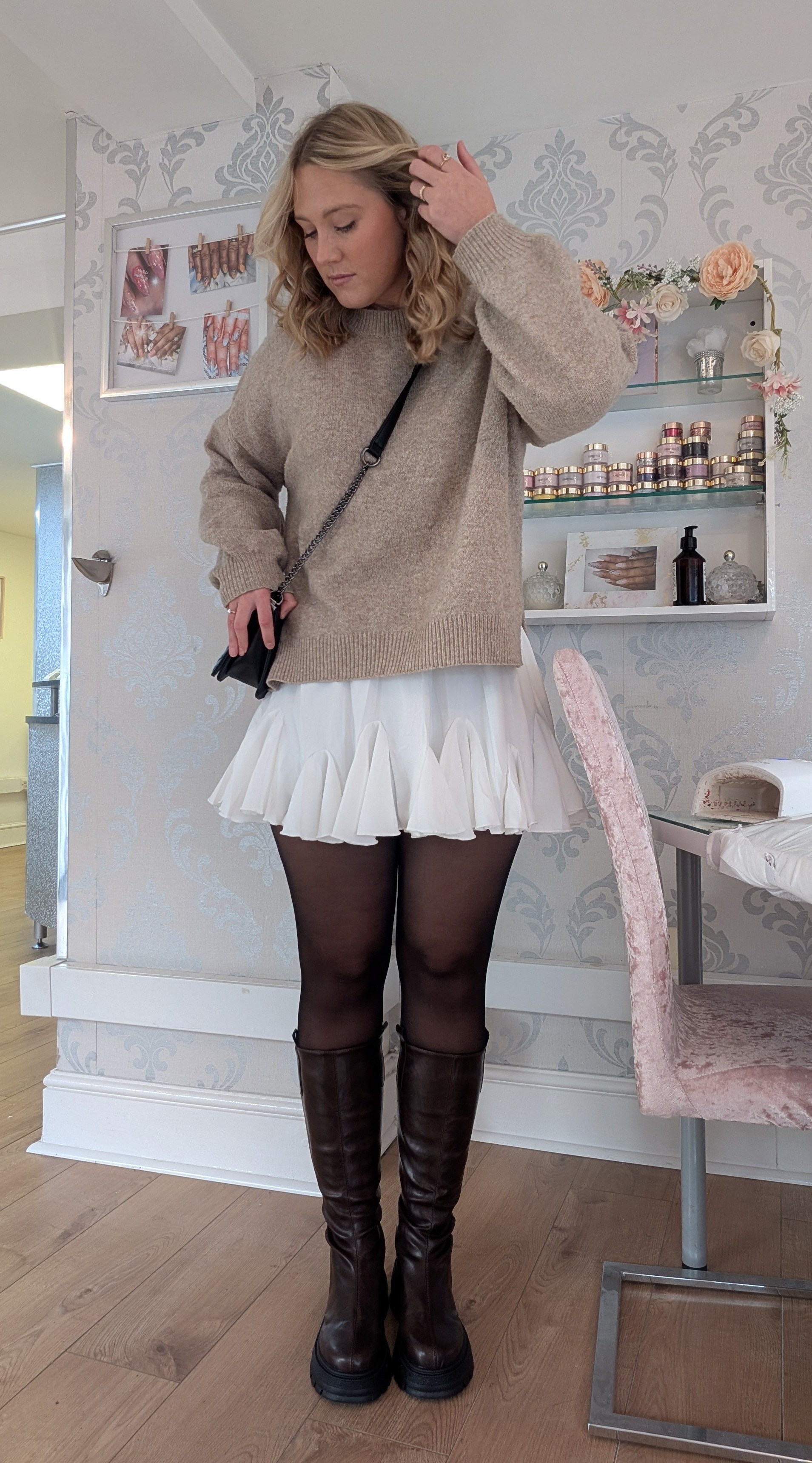 I had a vision for this outfit and I'm so pleased it all come together - you'll see me in this jumper from now until spring 🤎☁️✨

#LTKautumn #LTKmidsize #LTKuk