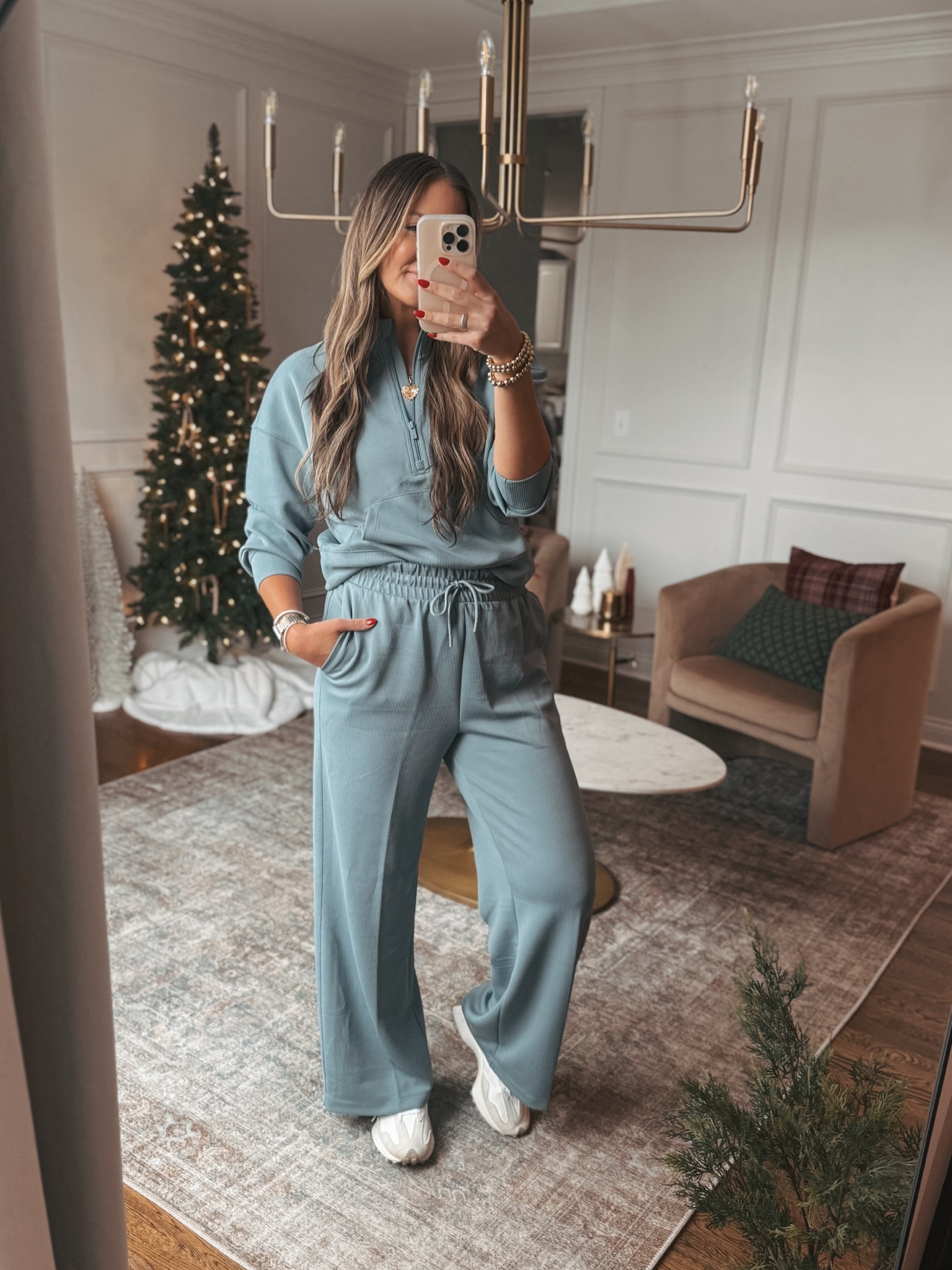 Target ribbed lounge set on major sale for Black Friday! Each piece is only $18! I have true to size medium 

#LTKGiftGuide #LTKCyberWeek #LTKSaleAlert