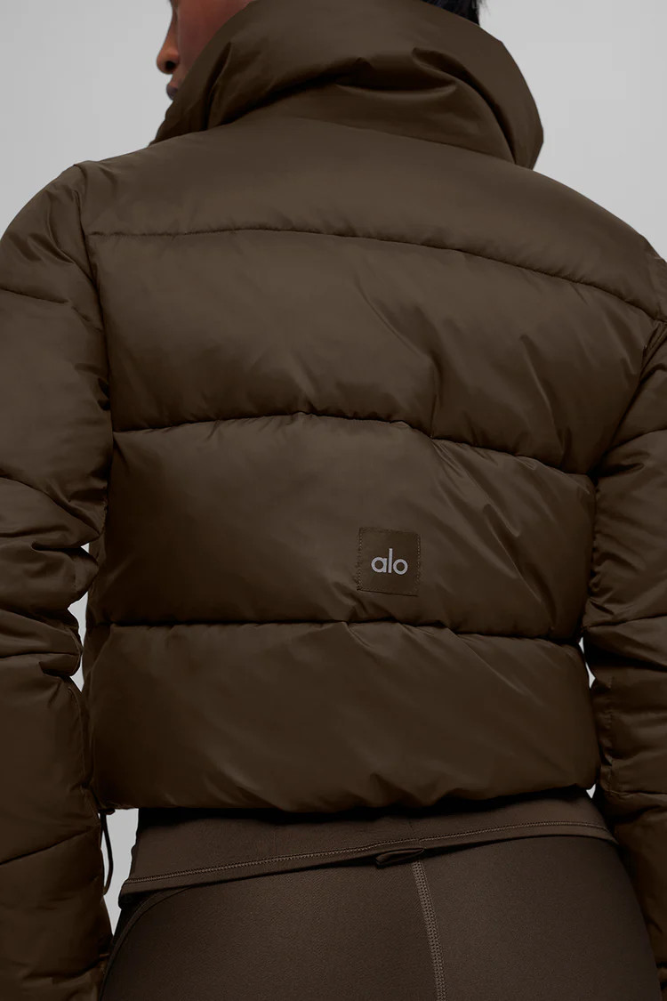 Gold Rush Puffer - Espresso | Alo Yoga (US)