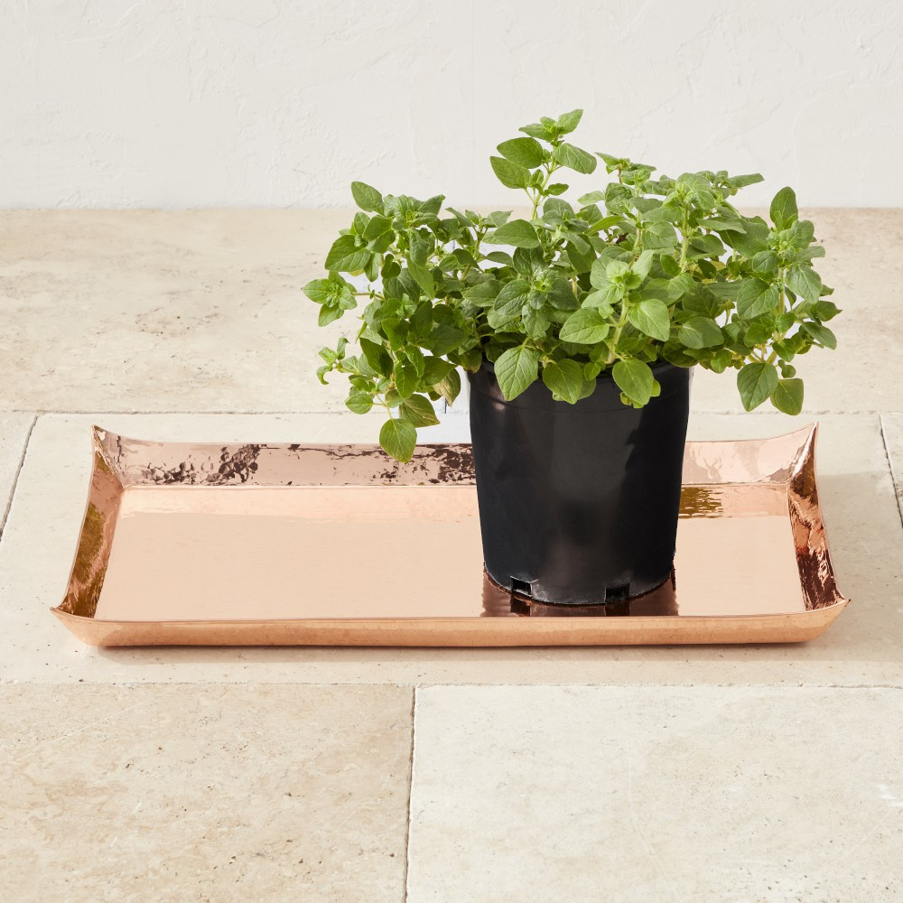 Copper Hammered Tray | Williams-Sonoma