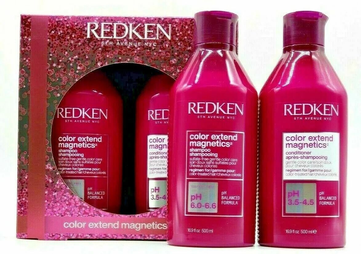 Redken Color Extend Magnetics Shampoo Conditioner 1/2 Liter/16.9 oz Duo | Walmart (US)