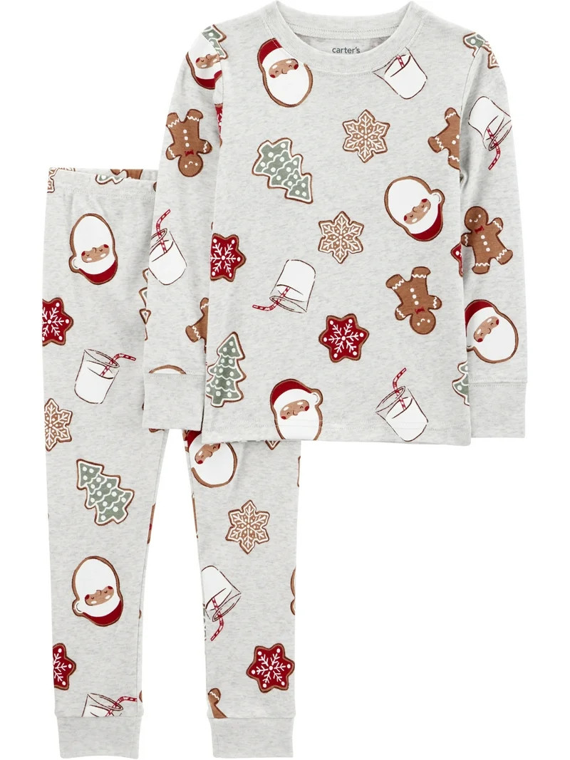 Carter's Child of Mine Baby and Toddler Pajama Set, 2-Piece, Sizes 12M-5T | Walmart (US)