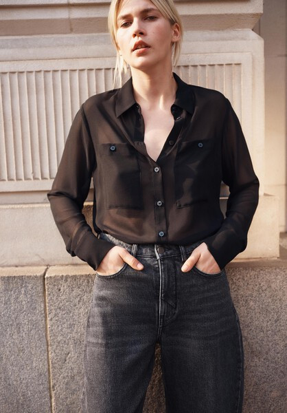 Havana Sheer Shirt | Hush UK