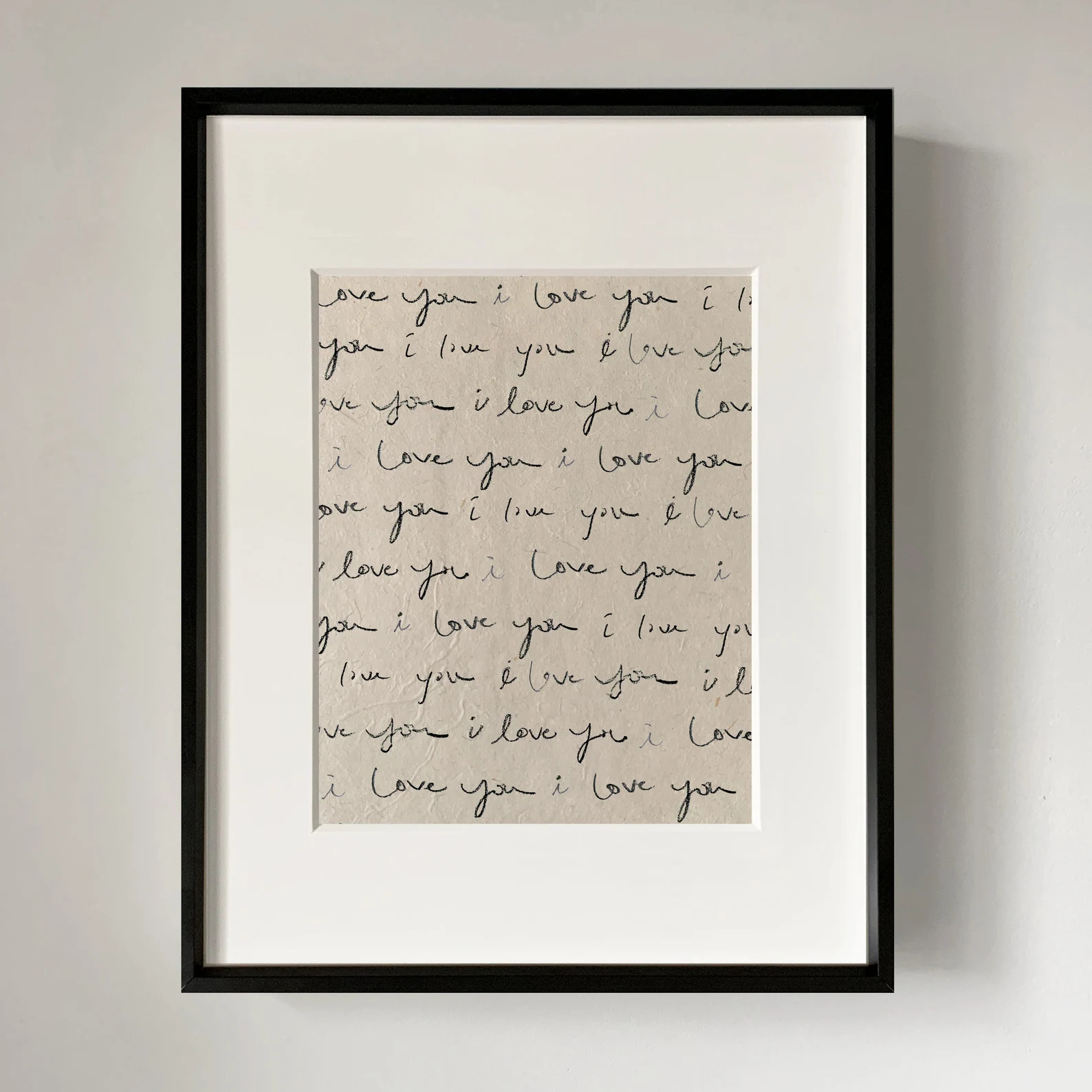 LOVE YOU Art Print, Wall Art, Home Decor, Nursery Art, Family - Etsy | Etsy (US)