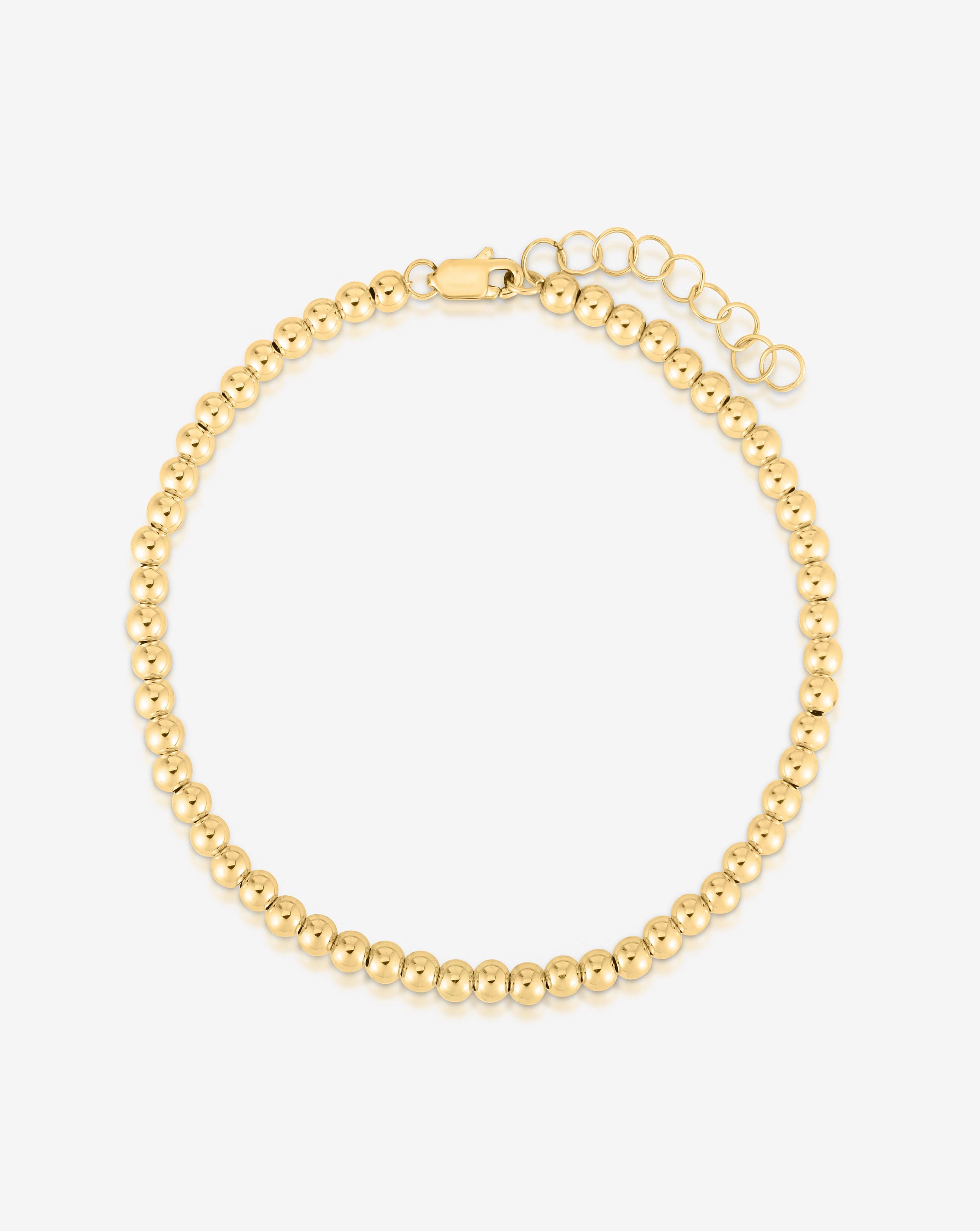 Petite Gold Bead Bracelet | Ring Concierge