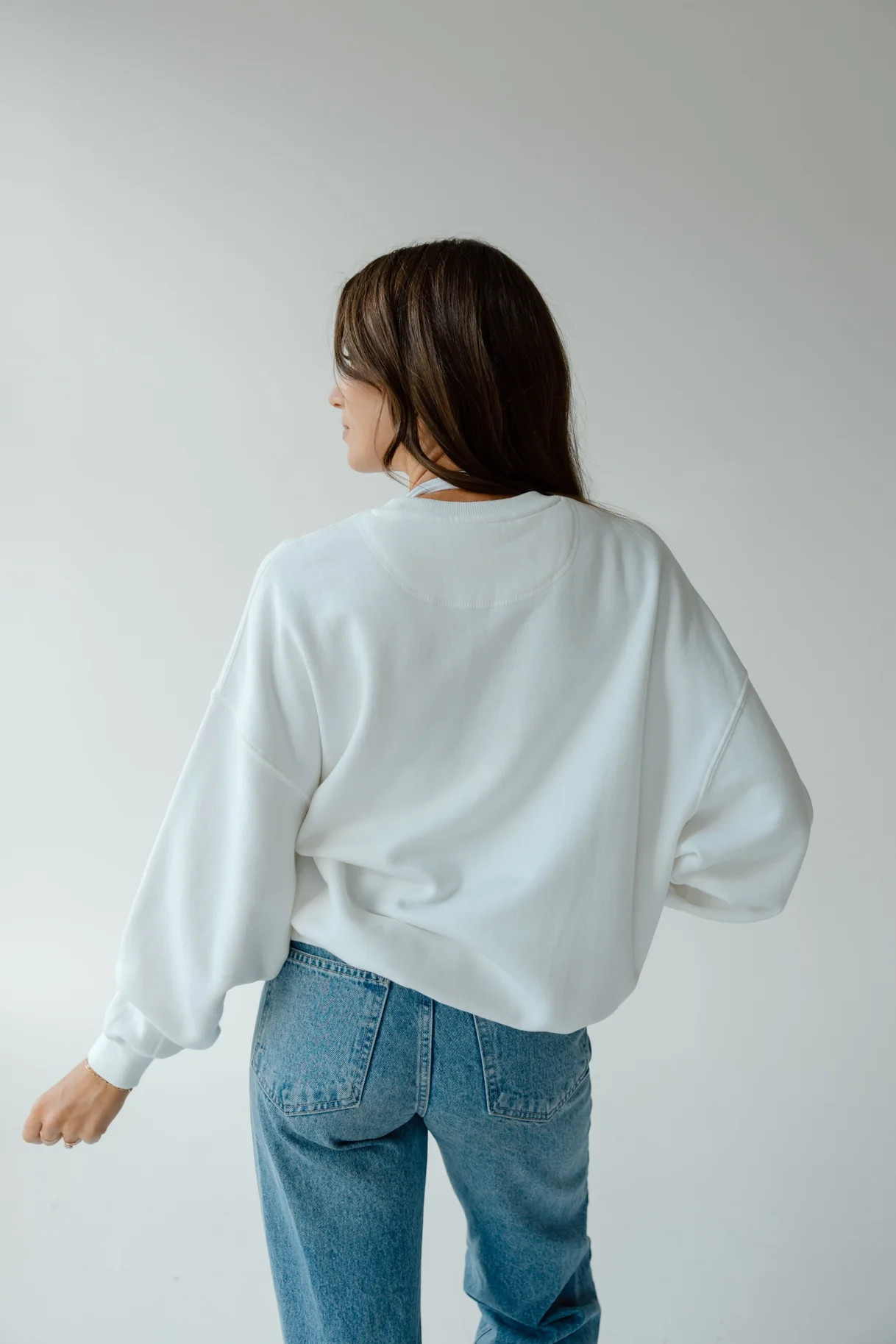 Tennessee Malone Women's BB OS Fleece Crew | Gameday Social