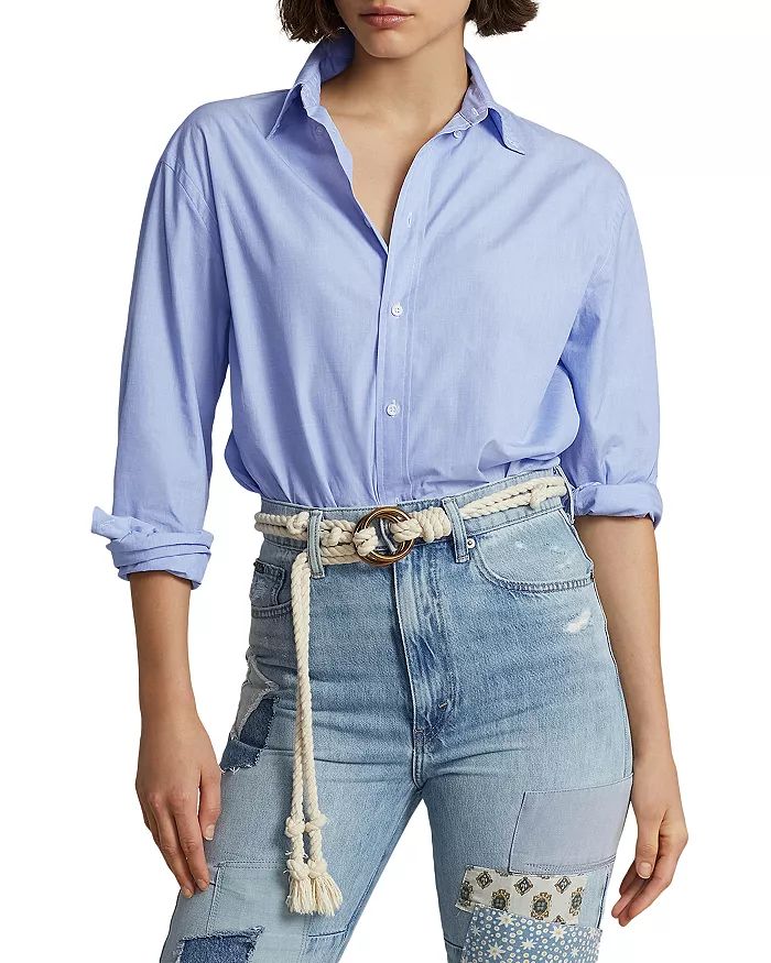 Cotton Poplin Shirt | Bloomingdale's (US)