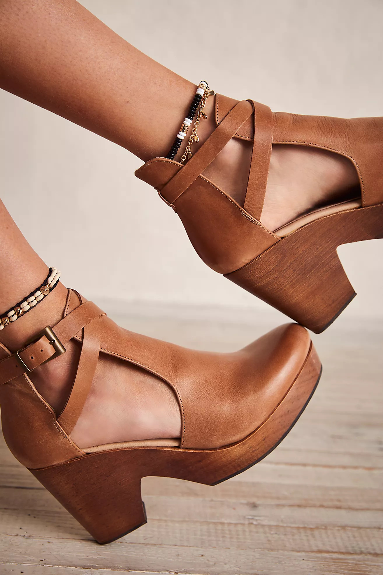 Cedar Leather Clogs | Free People (Global - UK&FR Excluded)