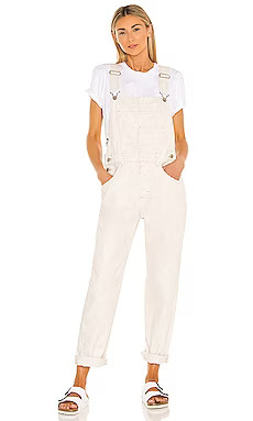 Free People Ziggy Denim Overal in Parchment from Revolve.com | Revolve Clothing (Global)