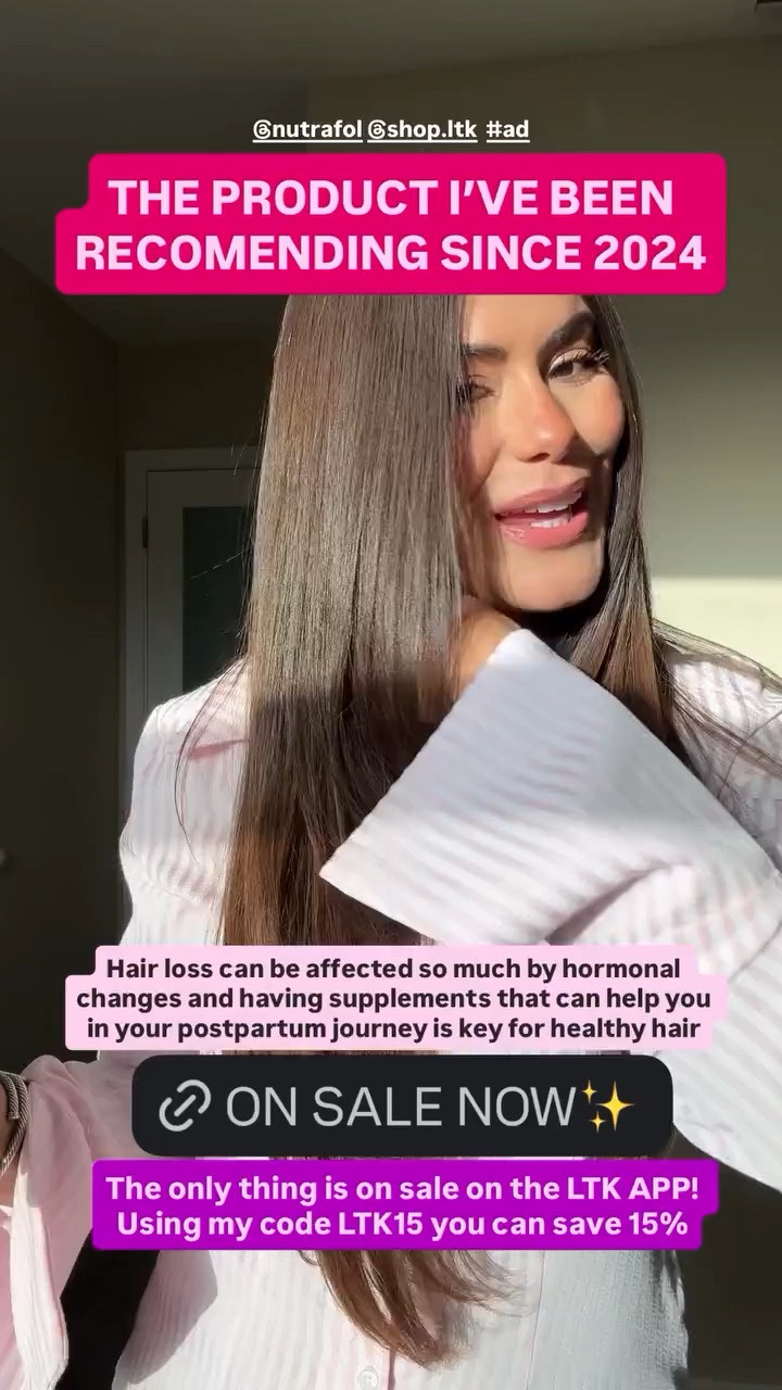 @Nutrafol  #ad Postpartum hair thinning is no joke 🤍 @Nutrafol   #ad NOW ON SALE USE MY CODE LTK15 

I remember standing in the shower, crying, holding clumps of my hair in my hands — feeling like I was losing a part of myself on top of everything else that comes with postpartum.

Since taking Nutrafol Postpartum Essentials, my hair is the longest, thickest, and healthiest it’s been in years.
It didn’t happen overnight, but consistency truly changed everything for me ✨

If you’re a new mom struggling with postpartum hair loss, please know you’re not alone — and there are solutions that actually work 🤍

⸻
Nutrafol postpartum, postpartum hair thinning, postpartum hair loss treatment, Nutrafol postpartum essentials, hair growth supplements for postpartum, postpartum hair regrowth, hair loss after pregnancy
postpartum hair shedding, mom hair loss recovery, hair vitamins for new moms, thinning hair postpartum, postpartum self care, healthy hair after baby, hair growth journey postpartum, mom wellness essentials, postpartum supplements, best hair growth vitamins for women

#LTKmomlife #LTKselfcare #LTKmorningroutine #LTKmomlife #LTKselfcare #LTKBump #LTKBeauty #LTKselfcare #LTKmomlife #LTKBump #LTKmomlife #LTKselfcare

#LTKmomlife #LTKBeauty #LTKselfcare