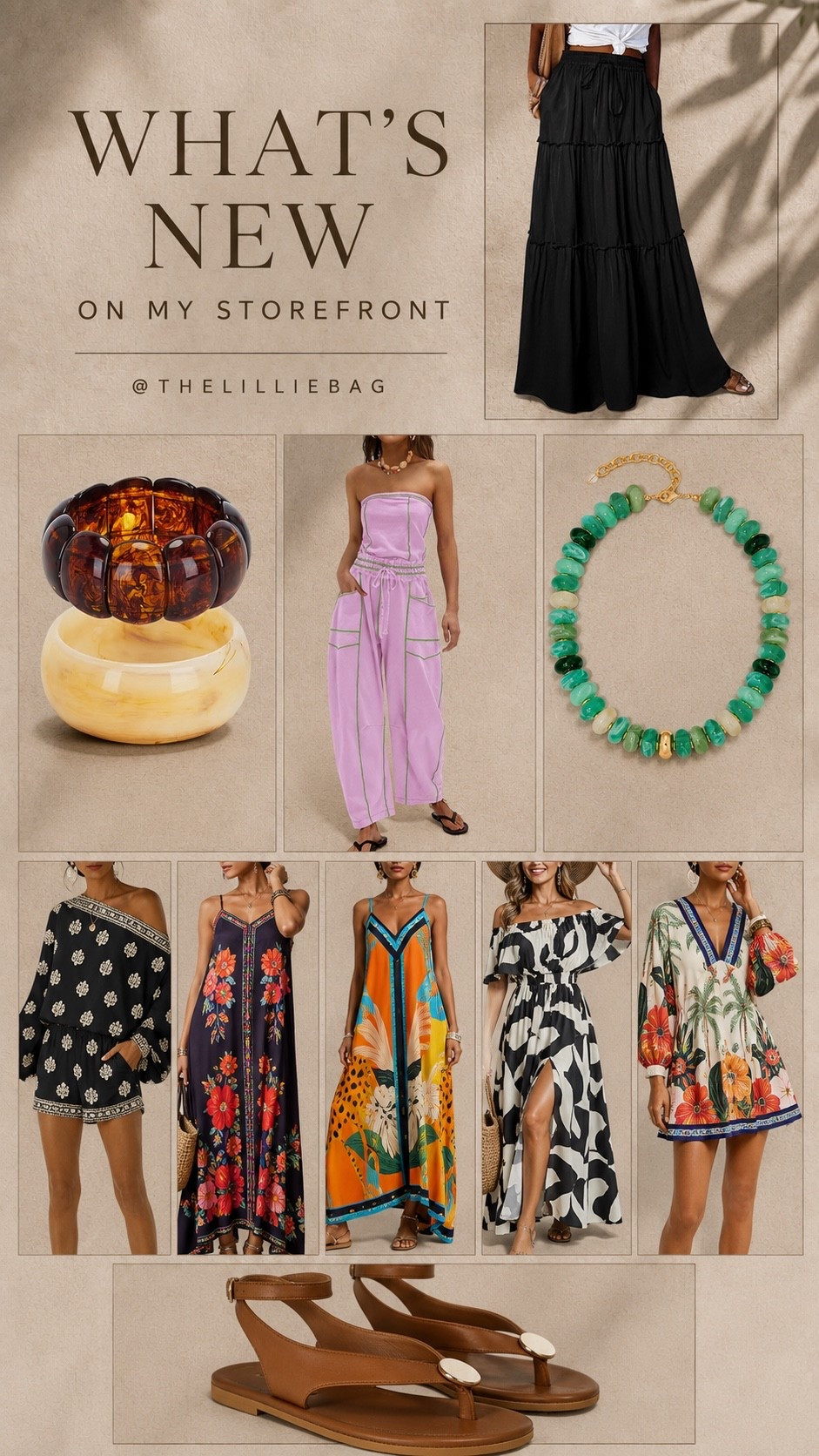 What’s New on My Storefront ✨

Just added so many fun finds to my storefront! 🤍 From vacation-ready dresses and an easy black maxi skirt to colorful jewelry, the cutest purple set, and everyday sandals—there’s a little something for every upcoming trip and the rest of summer.

Everything is linked in my storefront! 🌴☀️

Amazon fashion finds, Amazon storefront, vacation outfits, resort wear, maxi dresses, black maxi skirt, colorful jewelry, summer sandals, beach vacation outfits, tropical dresses, cruise outfits, vacation style, summer wardrobe, Amazon summer finds

#LTKootd #LTKSeasonal