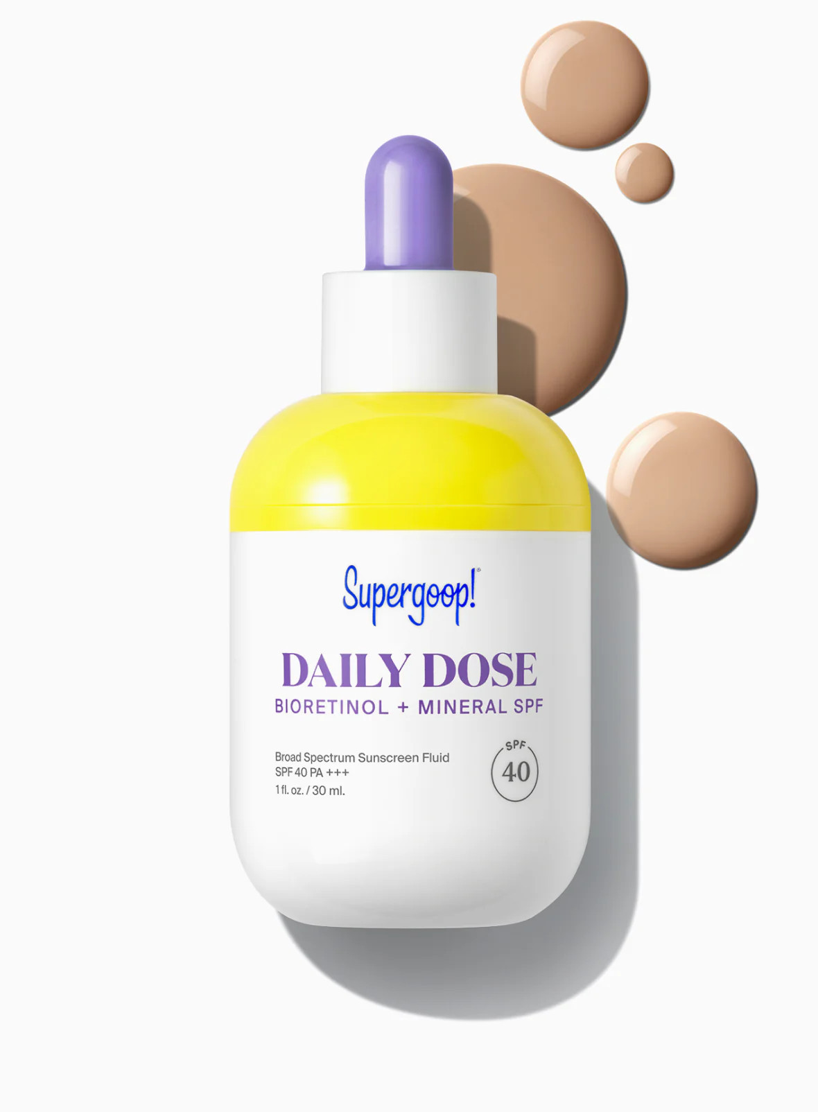 Daily Dose Bioretinol + Mineral SPF 40 - ($48 value) Sunscreen 1.0 fl. oz. Supergoop! | Supergoop