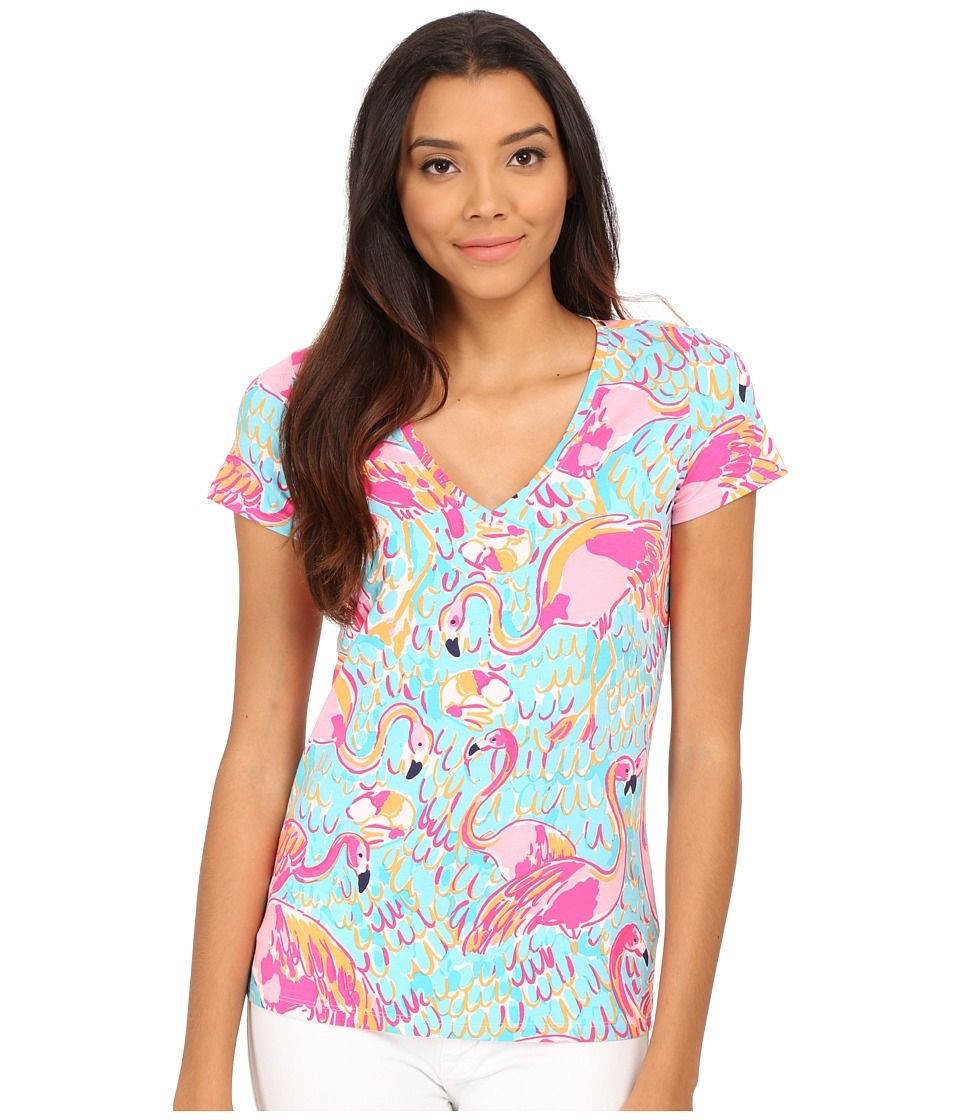 Lilly Pulitzer - Michele Top (Multi Peel and Eat) Women's T Shirt | Zappos