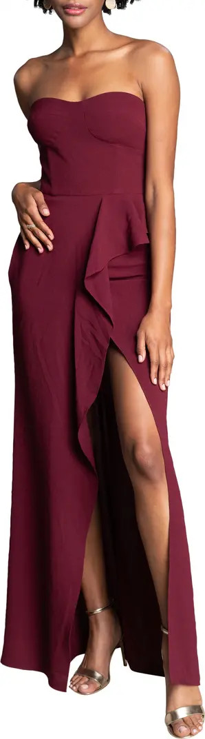 Kai Strapless Gown | Nordstrom