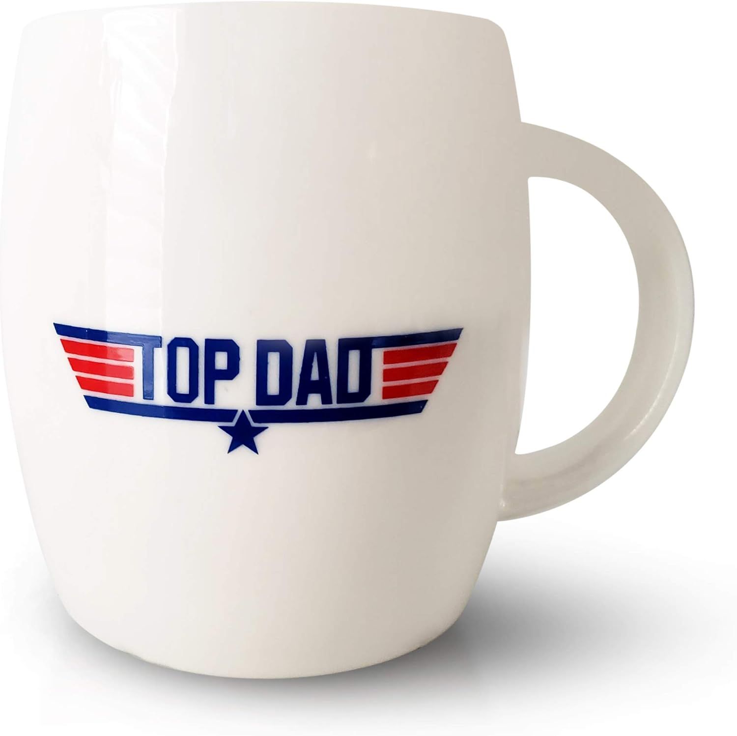Patriotic Coffee Mug for Dad and Grandpa - Top Dad Fun Novelty Cup for Father’s Day Holiday or ... | Amazon (US)