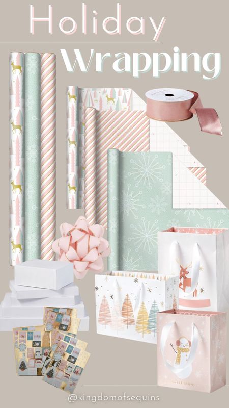 Holiday Wrapping Paper Idea! 



#LTKHoliday #LTKSeasonal #LTKstyletip