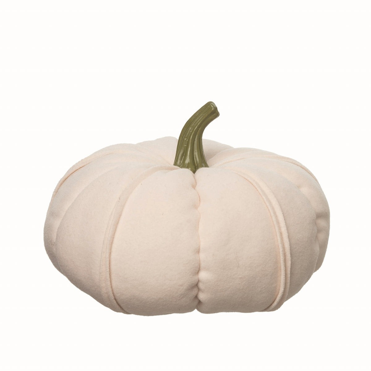Polyester White Harvest Large Plush Autumn Pumpkin | Pier 1