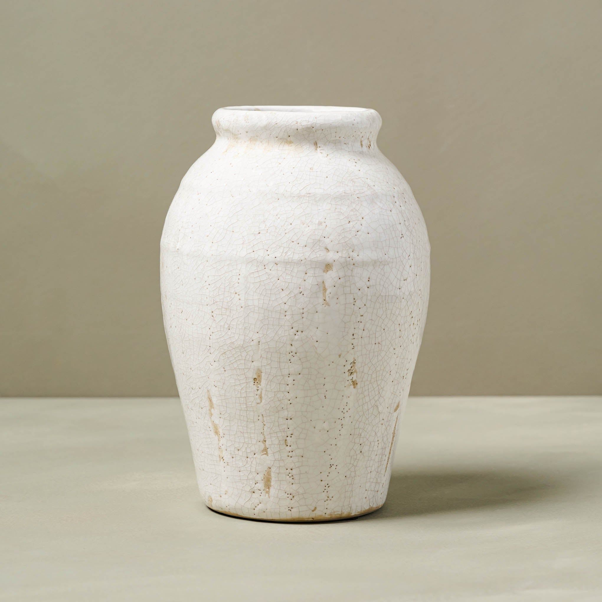 Marie Distressed Crackle Vase | Magnolia