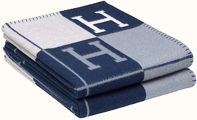 Soft Wool Blanket for Sofa Fur Decoration H Blanket Couch Throw Blankets for Sofa Throw Blanket f... | Amazon (US)