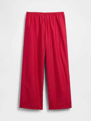 Embroidered PJ Pants | Gap (CA)