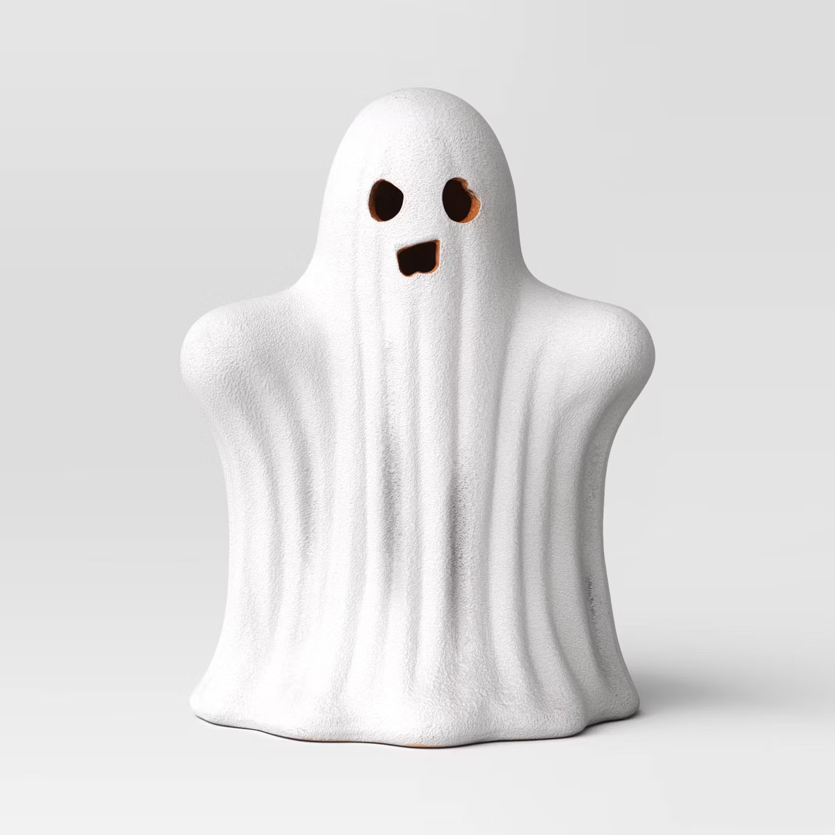 Large Textured Terracotta Ghost Decorative Sculpture - Hyde and EEK! Boutique™ Matte White | Target