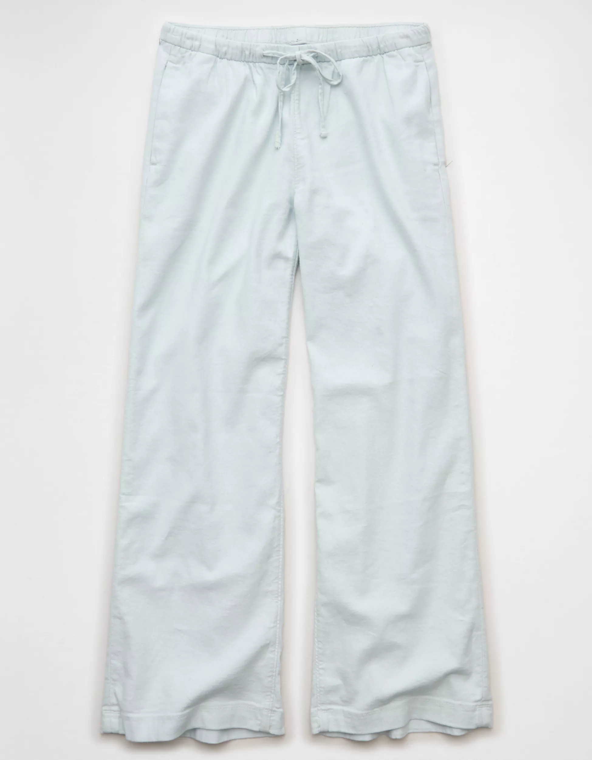 AE Stretch Low-Rise Linen-Blend Pull-On Pant | American Eagle Outfitters (US & CA)