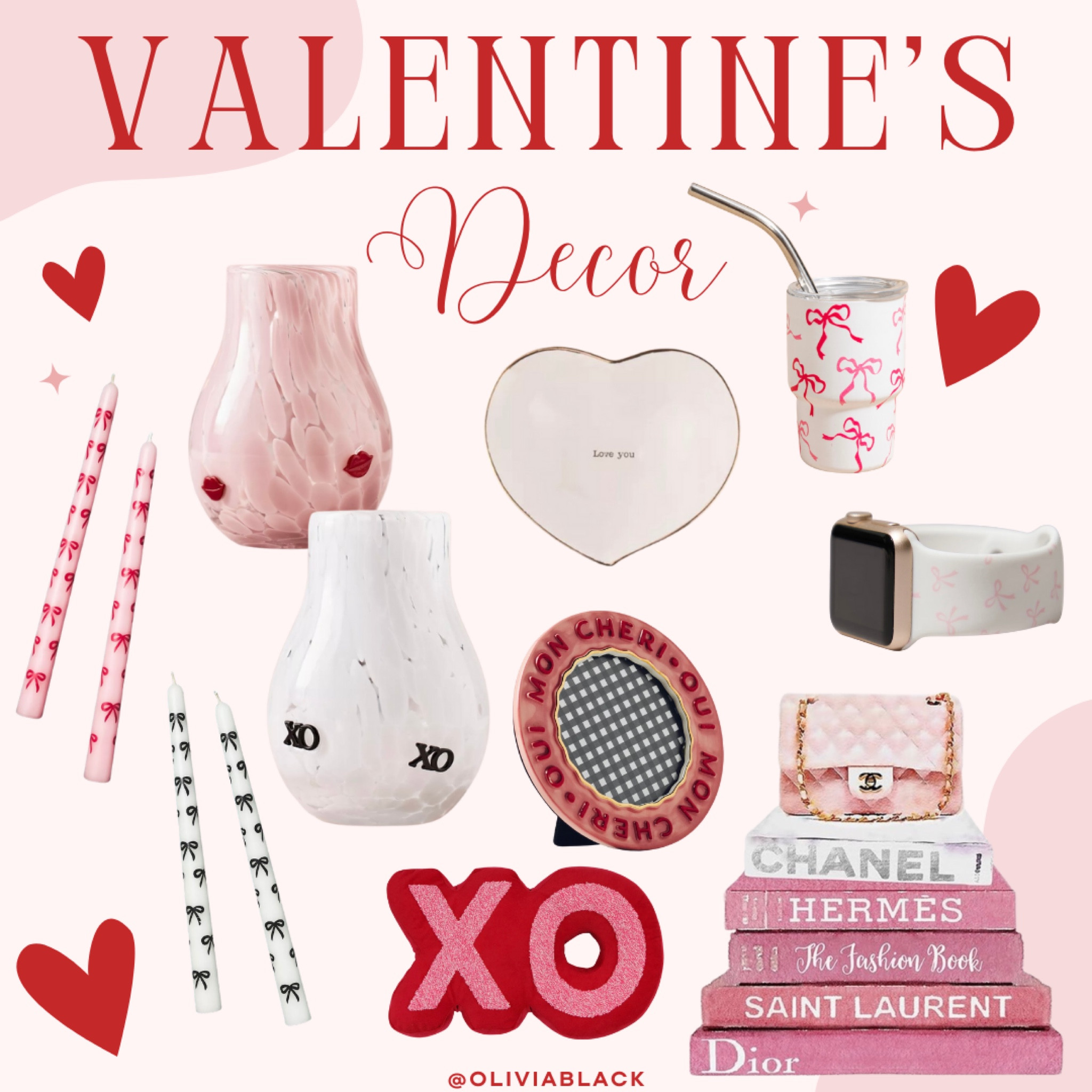 Valentine’s Day Decor!! 

#decorations #pink #red #white #xo #bows 

#LTKFindsUnder100 #LTKSeasonal #LTKHome