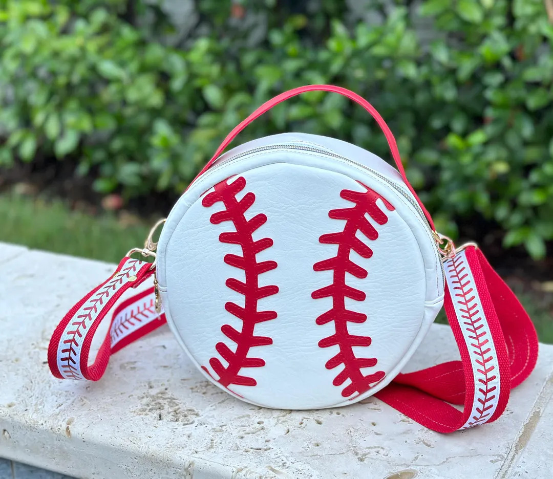 Baseball Crossbody Bag for Baseball Moms Crossbody Purse for Baseball Fans | Etsy (US)