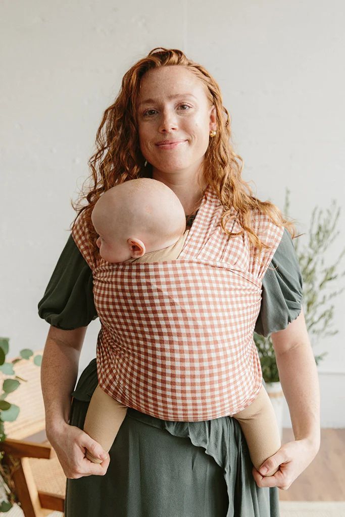 WRAP - Ginger Check | Solly Baby