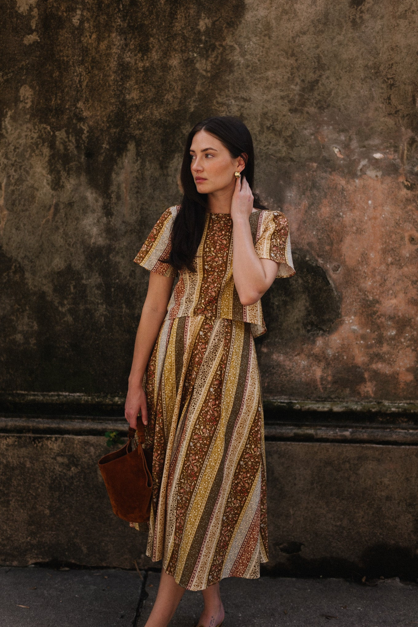 Townes Skirt in Esme Stripe | Parterre