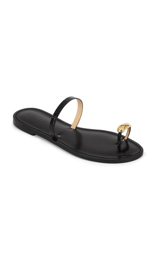 Kibera 24K Gold-Plated Leather Sandals | Moda Operandi (Global)