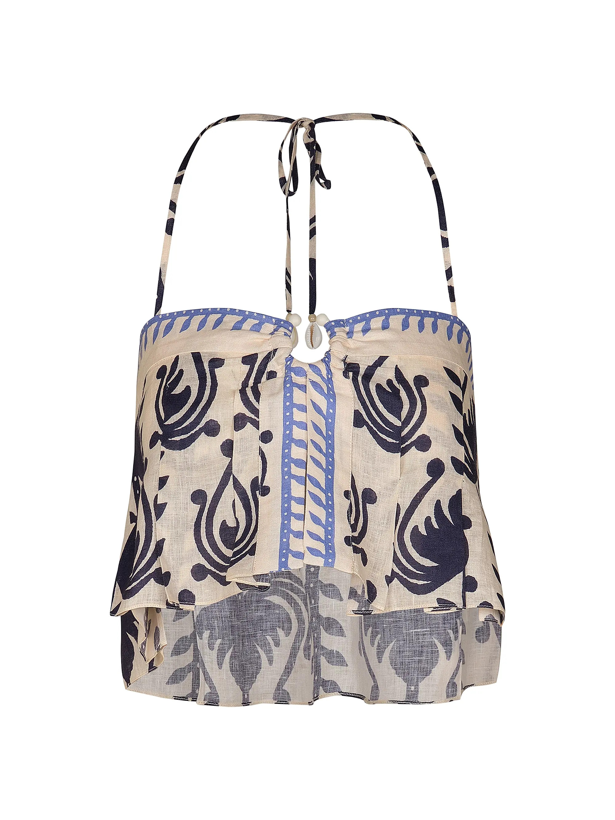 Oceanic Printed Top | Saks Fifth Avenue