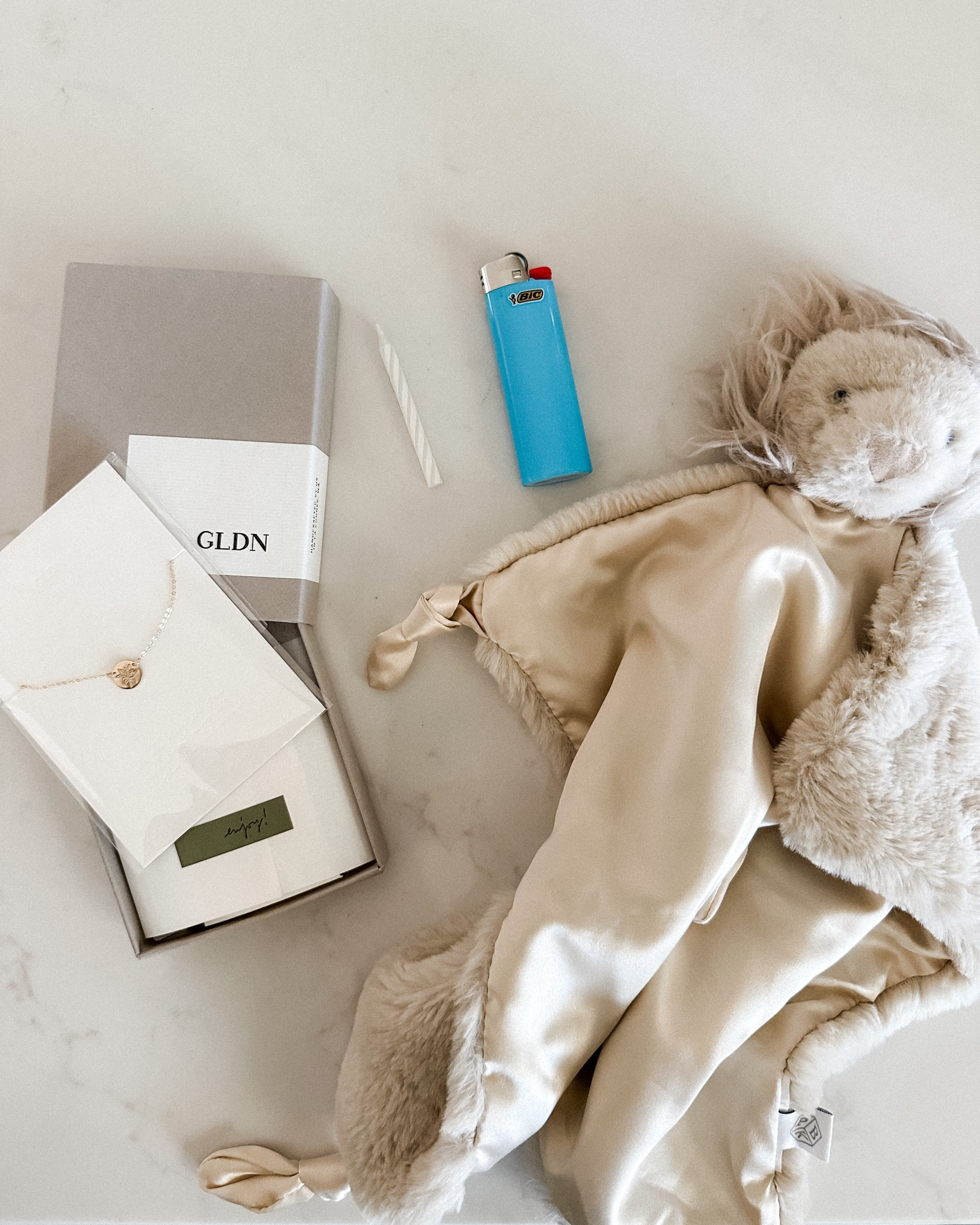 Hospital bag: gifts to my babies 

A lily “bloom” necklace for our lily from baby brother and a favorite lovie for baby brother from big sis.

#LTKFamily #LTKGiftGuide #LTKBaby
