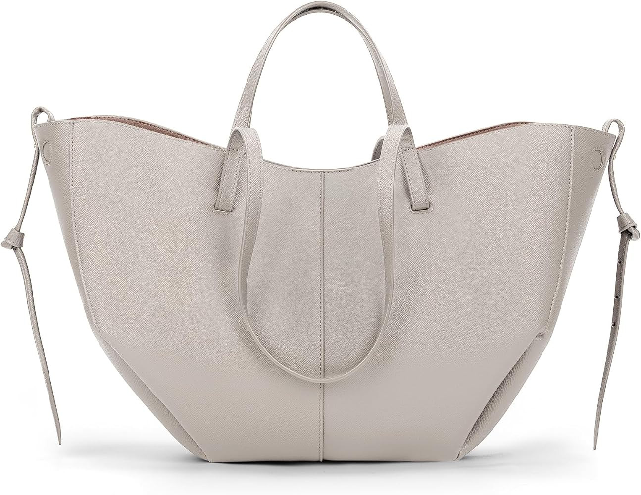 Juoxeepy Work Bag Faux Leather Tote Bag for Women Trendy Handbag Purse Fall Shoulder Bag with Mag... | Amazon (US)