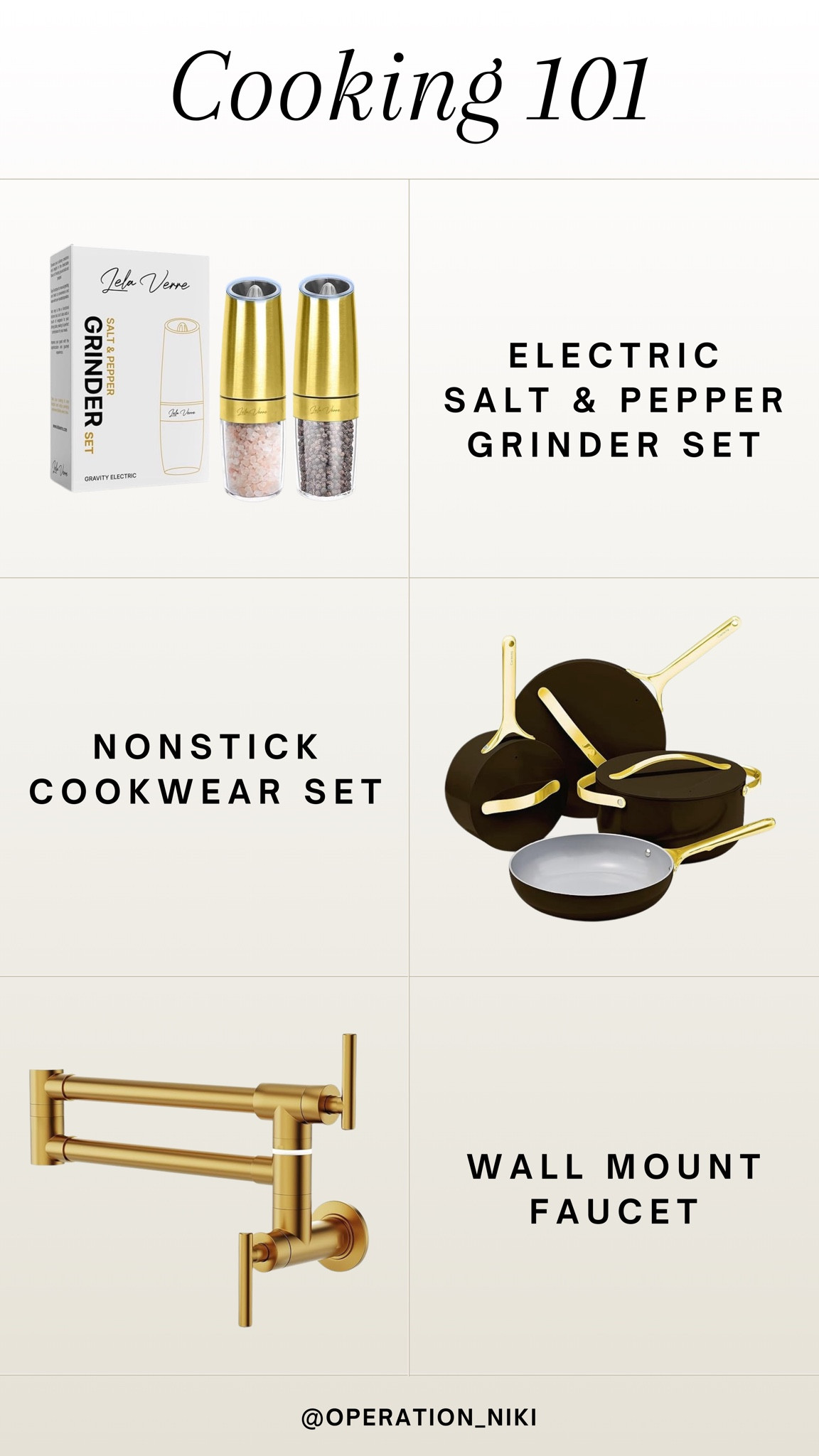 Cooking 101 in my household looks a little like this!✨

Follow for more @OPERATION_NIKI on IG, TikTok, & Facebook

sahm, kitchen essentials, dinner tips, cooking hack, kitchen, home, meal prep, meal ideas, salt pepper dispensers, dinner ideas, favorite kitchen appliances

#LTKHome #LTKFindsUnder50 #LTKFindsUnder100